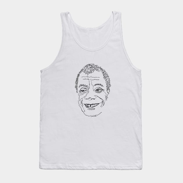 James Baldwin Tank Top by TropicalHuman